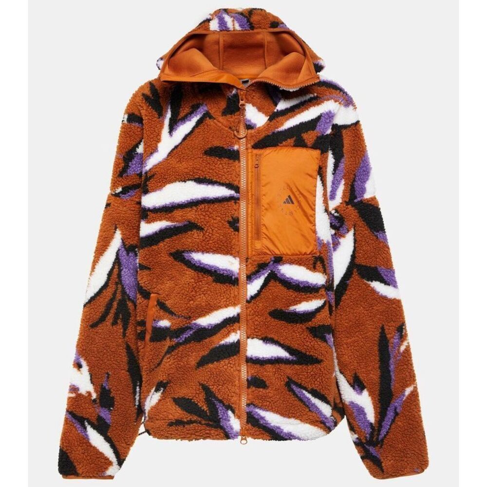 Adidas Stella McCartney oversized XS Sherpa teddy jacket - EUC